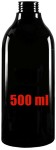 egge Butelka PET czarna do kosmetyków samochodowych 500 ml