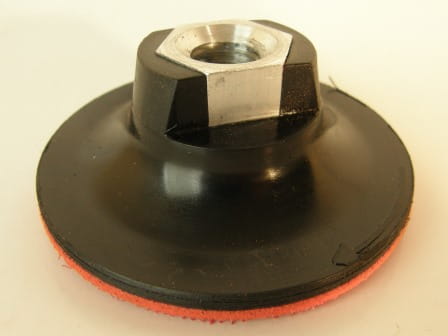 Krążek polerski z rzepem średnica 75 mm gwint M14