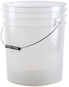 egge Grit Shield® Wiadro American Style Transparent Bucket Detailing hurt