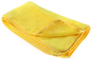 egge Super Soft Yellow Microfiber with Satin Miękka mikrofibra z satyną