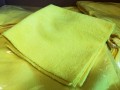 Miękka, BEZSZWOWA mikrofibra do polerowania lakieru żółta edgeless yellow egge